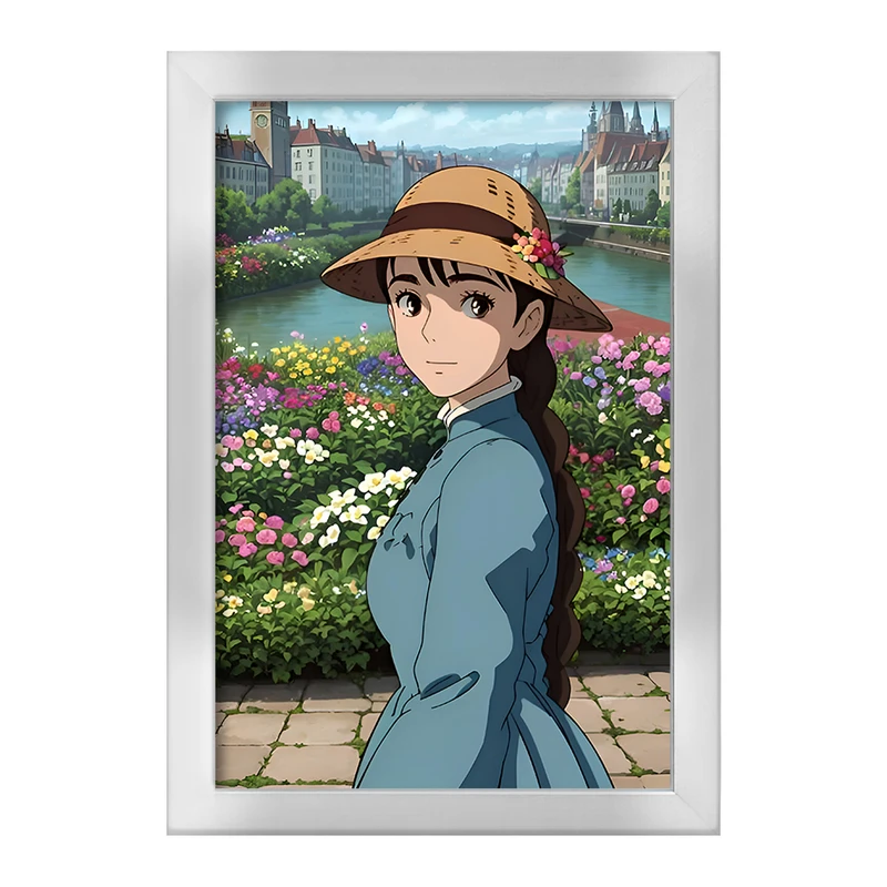 تابلو خندالو طرح سوفی قلعه متحرک هاول کد F9993