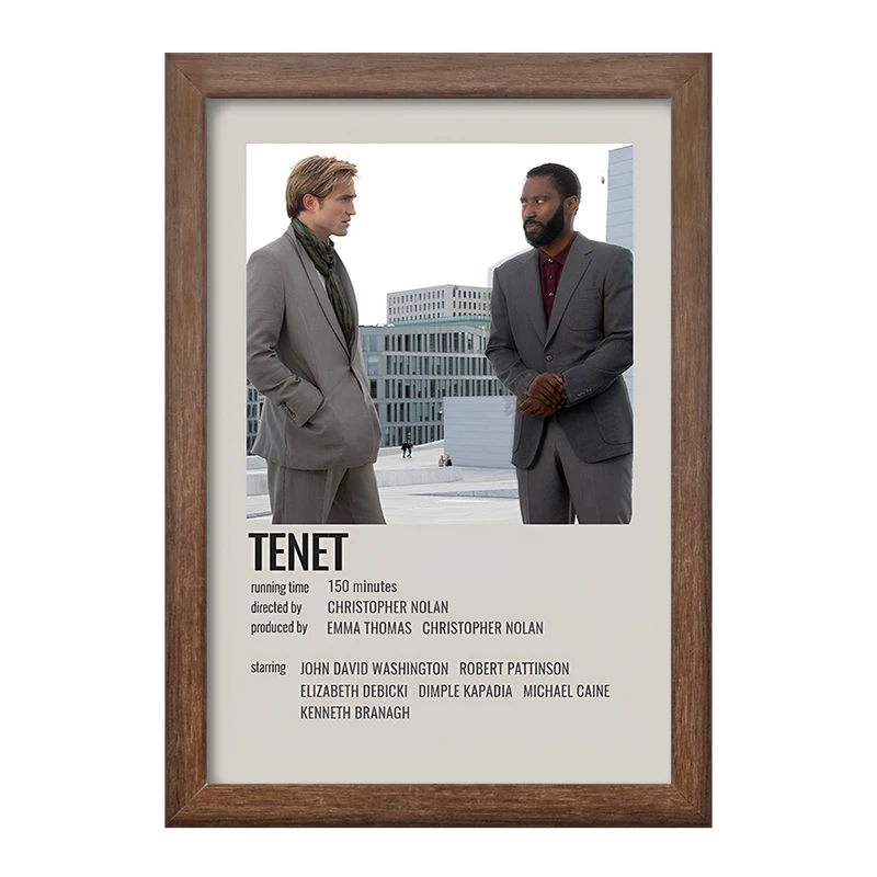 تابلو خندالو طرح تنت (Tenet) کد F13096