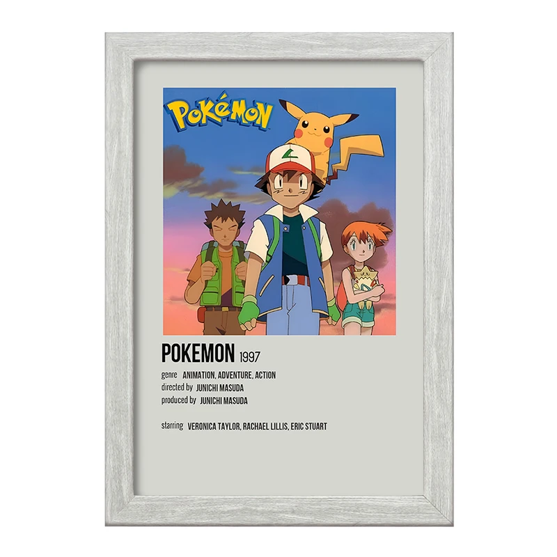 تابلو خندالو طرح انیمه پوکمون (pokemon) کد F13181
