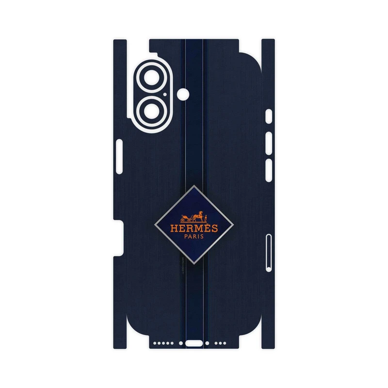 برچسب پوششی ماهوت مدل Hermes_Logo-FullSkin مناسب برای گوشی موبایل اپل iPhone 17
