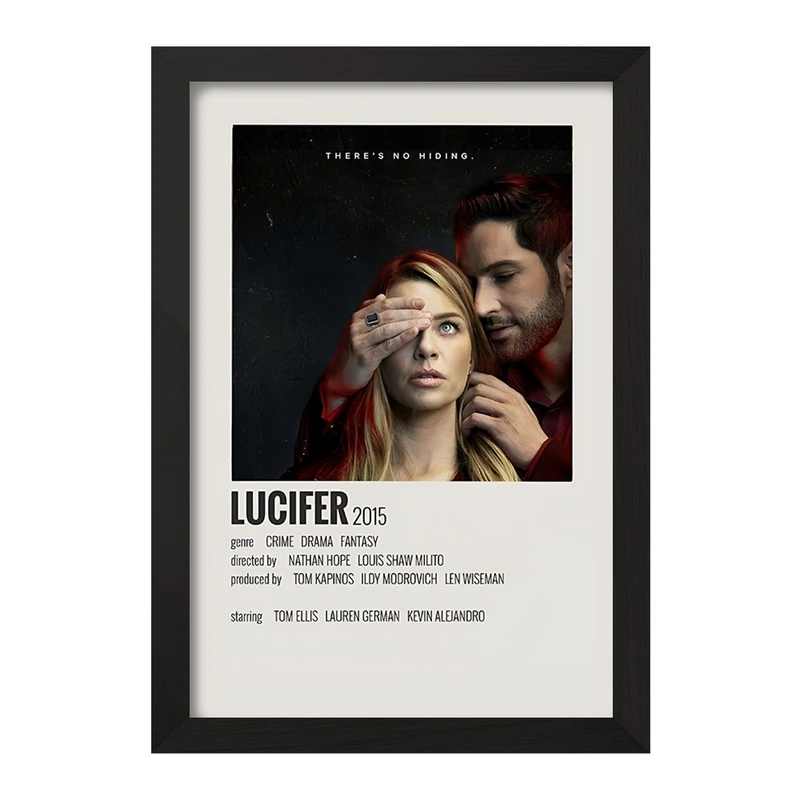 تابلو خندالو طرح لوسیفر (Lucifer) کد F12981