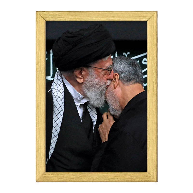 تابلو خندالو طرح سردار قاسم سلیمانی  کد 2597