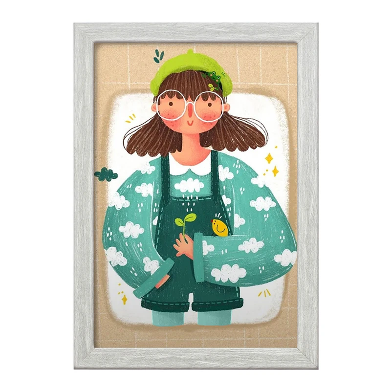 تابلو خندالو طرح دخترانه فانتزی کد 25731