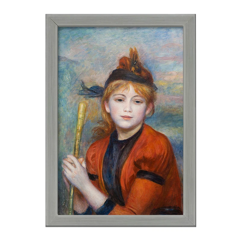 تابلو خندالو طرح نقاشی گردشگر اثر پیر آگوست رنوآر کد F12159