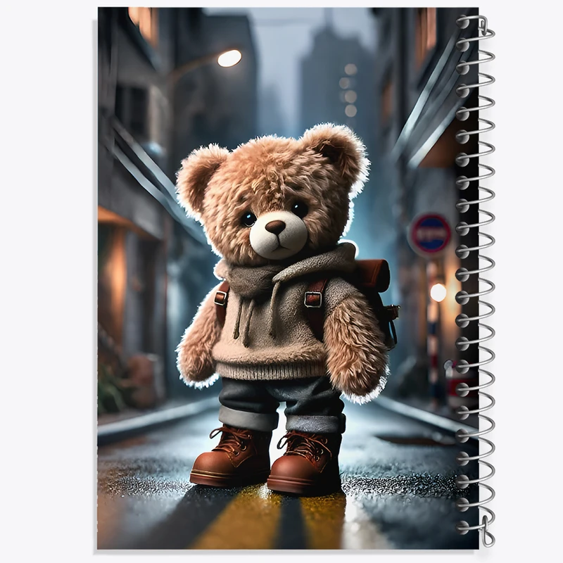 دفتر نقاشی 50 برگ خندالو طرح خرس بامزه کد F11530