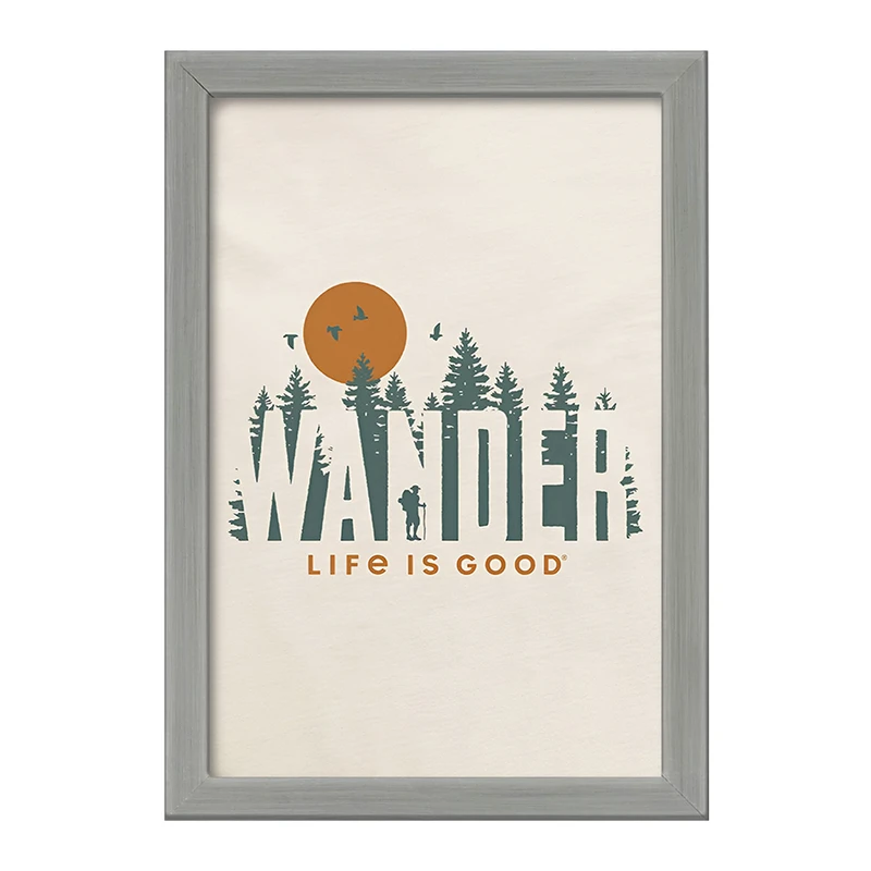 تابلو خندالو طرح Wander Life Is Good کد F14252