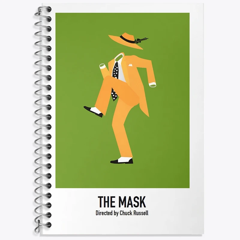 دفتر لغت 50 برگ خندالو طرح سریال انیمیشنی ماسک کد F10461