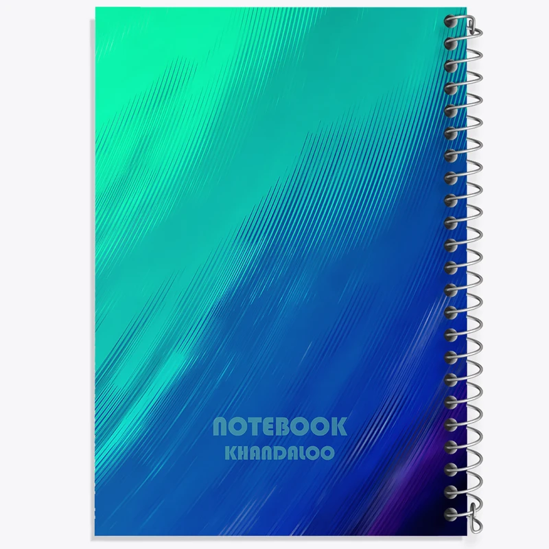 دفتر مشق 100 برگ خندالو طرح مدرن کد N7596