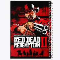 دفتر مشق 100 برگ خندالو طرح رد دد (Red Dead) کد N9357