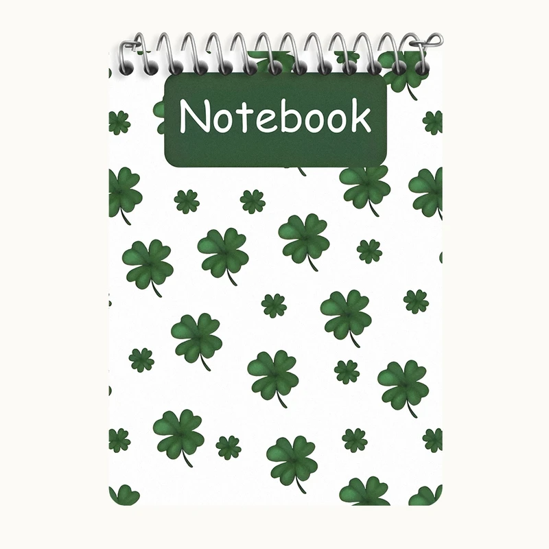 دفتر یادداشت 50 برگ خندالو طرح شبدر کد N6663