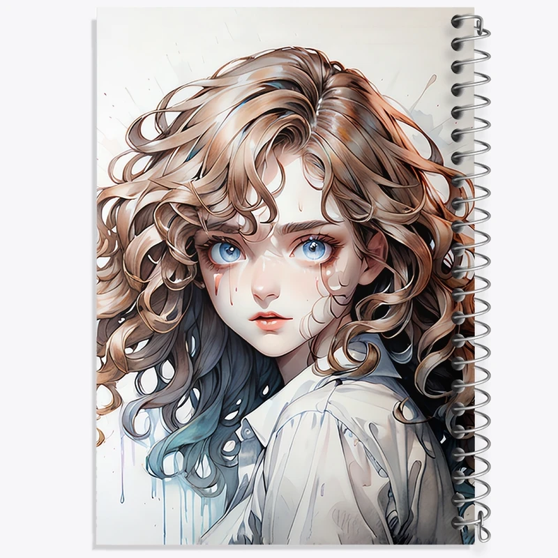 دفتر طراحی 50 برگ خندالو طرح دخترانه کد F2870