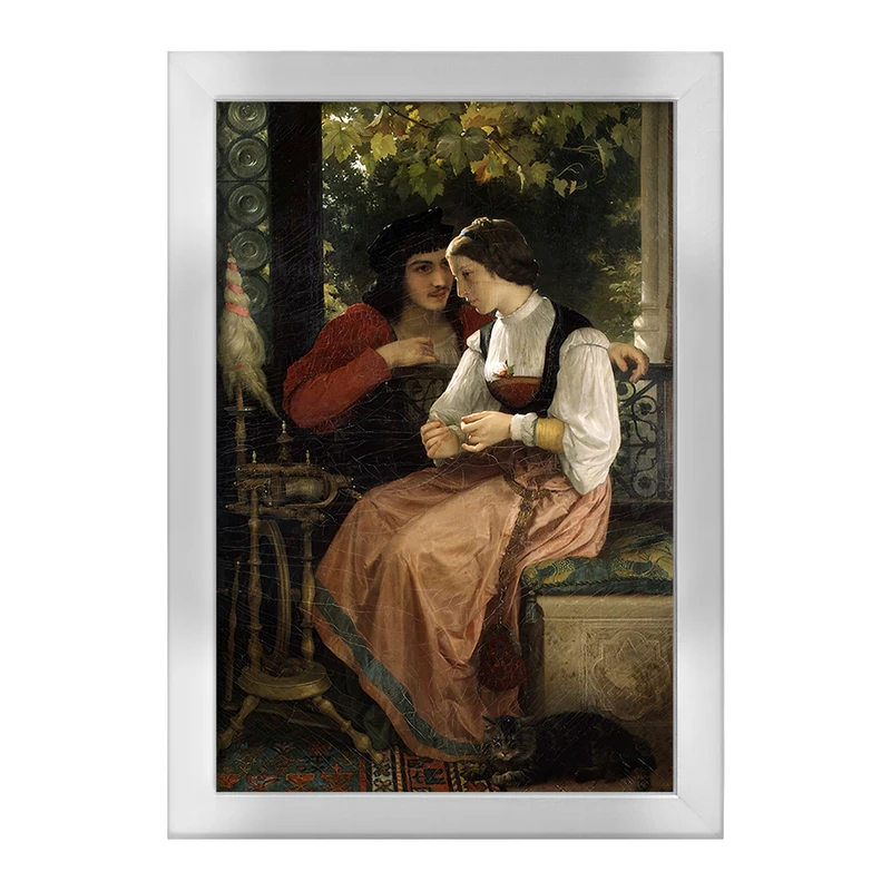 تابلو خندالو طرح نقاشی پیشنهاد اثر ویلیام بوگرو کد F12513