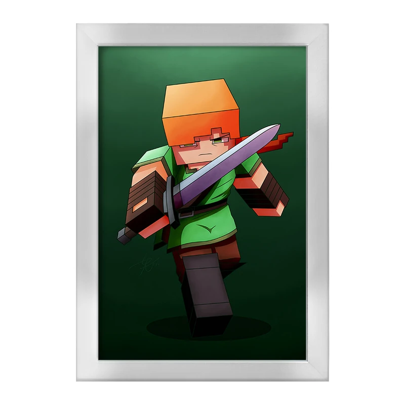 تابلو خندالو طرح ماینکرافت (Minecraft) کد F14096