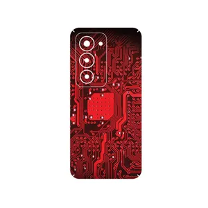 MAHOOT Red_Printed_Circuit_Board Cover Sticker for Xiaomi Redmi 15 4G