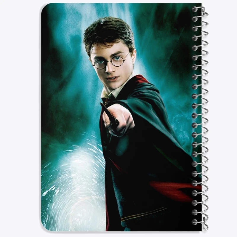 دفتر یادداشت 50 برگ خندالو طرح هری پاتر Harry Potter  کد 2904