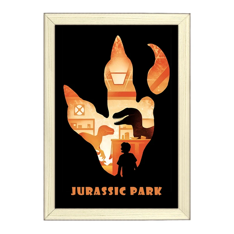تابلو خندالو طرح ژوراسیک (Jurassic Park) کد F13772