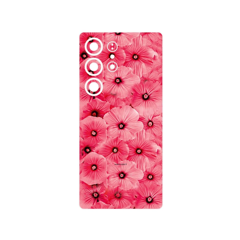 برچسب پوششی ماهوت مدل Pink_Flower مناسب برای گوشی موبایل سامسونگ Galaxy S25 Ultra