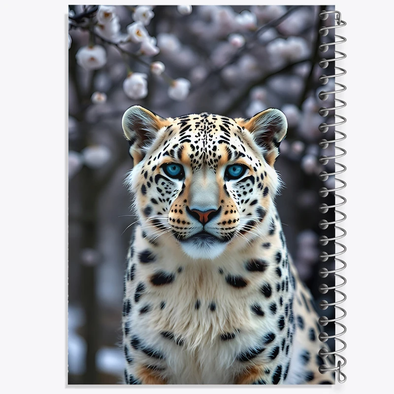 دفتر مشق 100 برگ خندالو طرح پلنگ کد F9252