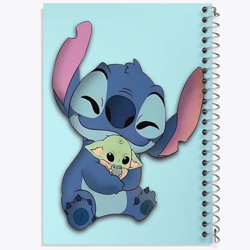 دفتر طراحی 50 برگ خندالو طرح استیچ کد N6940