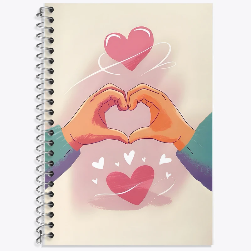 دفتر نت موسیقی 50 برگ خندالو طرح عاشقانه کد F11858