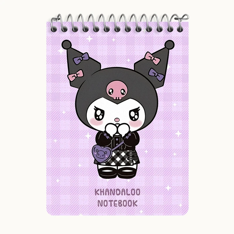 دفتر یادداشت 50 برگ خندالو طرح کرومی (Kuromi) کد N9023