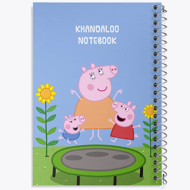 دفتر مشق 50 برگ خندالو طرح انیمیشن پپا پیگ (Peppa Pig) کد N9260