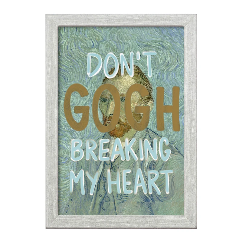 تابلو خندالو طرح ونسان ونگوگ کد F163