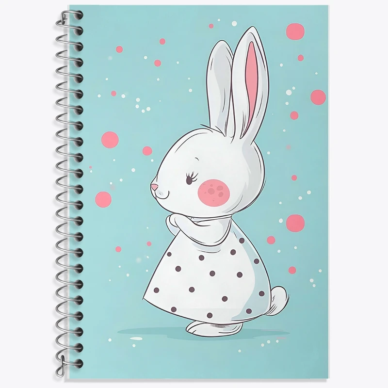 دفتر لغت 50 برگ خندالو طرح خرگوش کیوت کد F10850