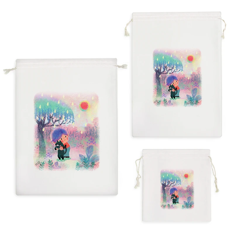 نظم دهنده خندالو مدل دختر و گربه کد H1779 مجموعه 3 عددی