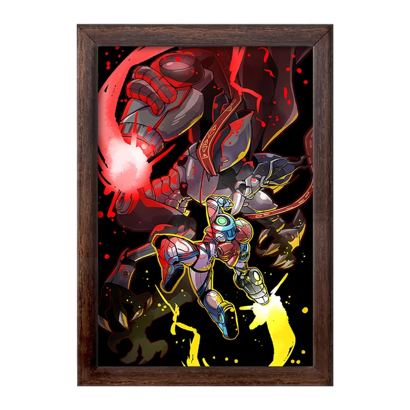 تابلو خندالو طرح بازی متروید (Metroid) کد 35661