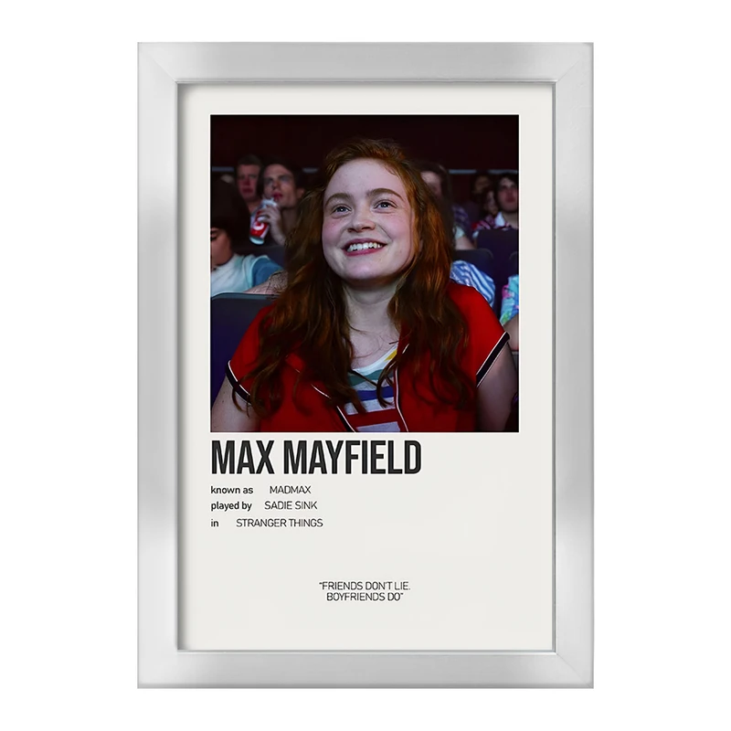 تابلو خندالو طرح مکس میفیلد (Max Mayfield) کد F13003