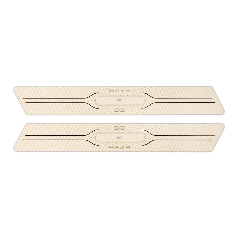 محافظ گوشه سپر خودرو ماهوت مدل RAZR-W مناسب برای پژو 407 مجموعه 2 عددی