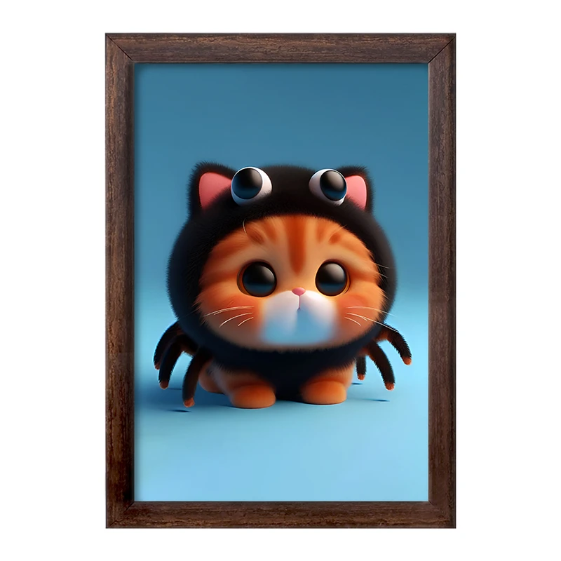 تابلو خندالو طرح گربه کوچولو کد F8555