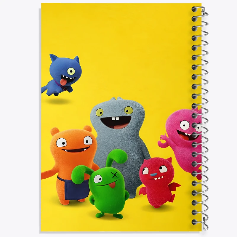 دفتر مشق 100 برگ خندالو طرح هیولاهای بامزه کد F3333