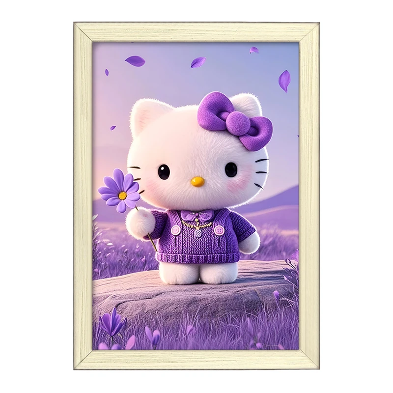 تابلو خندالو طرح هلو کیتی کد F10312