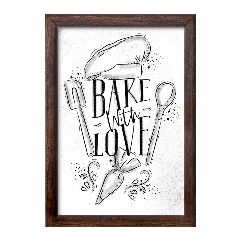 تابلو خندالو طرح کیک و شیرینی پزی کد 36667