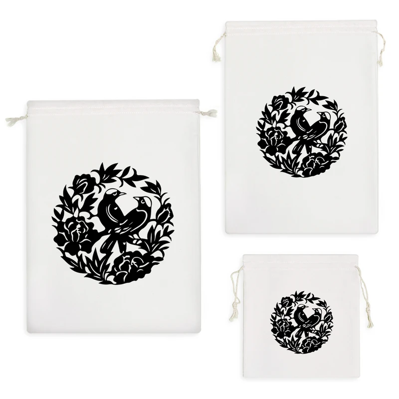 نظم دهنده خندالو مدل گنجشک و گل کد 8133 مجموعه 3 عددی