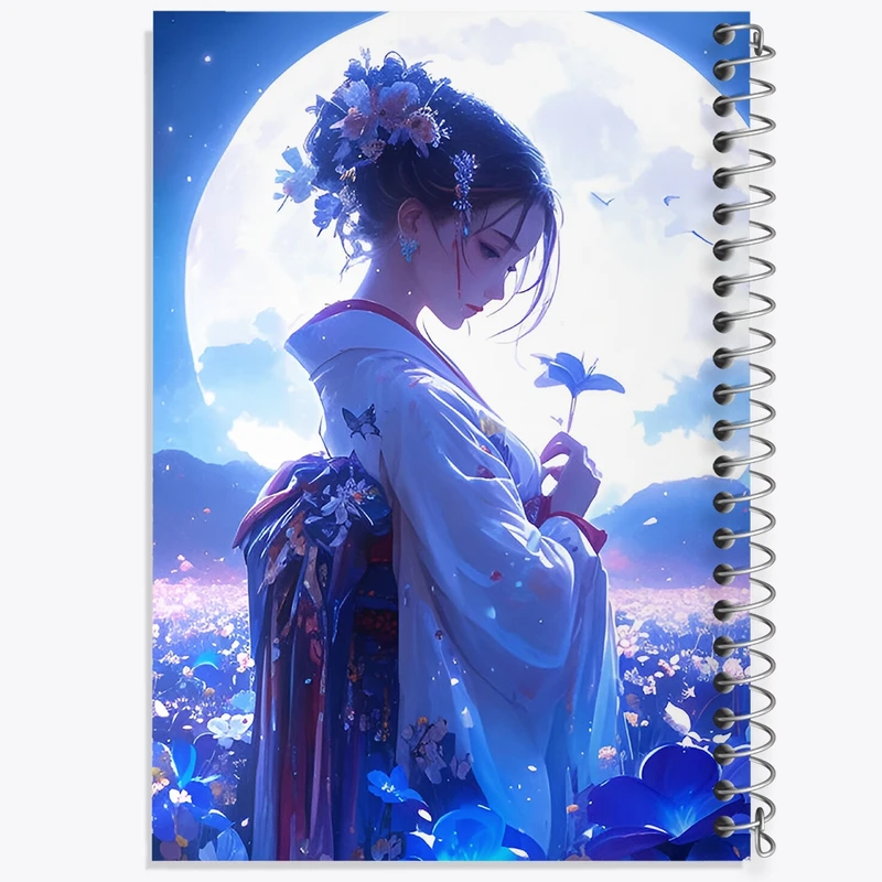 دفتر لیست خرید 50 برگ خندالو طرح دختر ژاپنی کد F9193