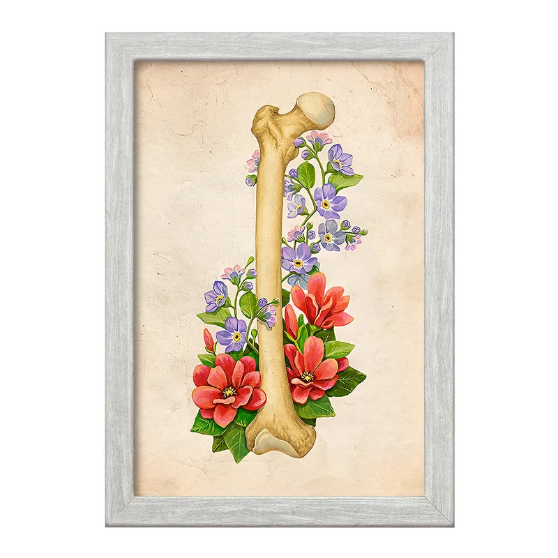 تابلو خندالو طرح استخوان ران (Femur) کد F14004