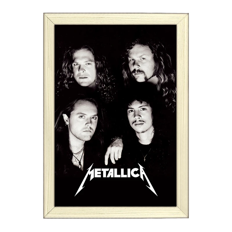 تابلو خندالو طرح گروه موسیقی متالیکا Metallica  کد 3262