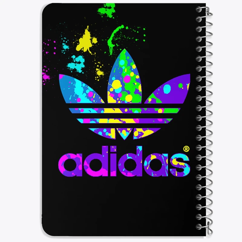 دفتر یادداشت 50 برگ خندالو طرح آدیداس (Adidas) کد 36943
