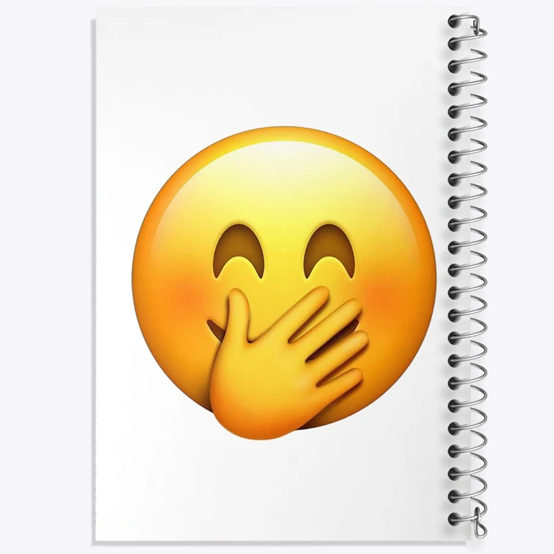 دفتر طراحی 50 برگ خندالو طرح ایموجی کد 24693