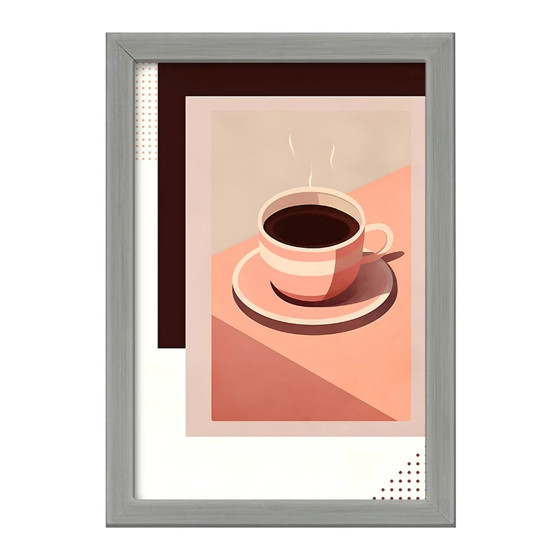 تابلو خندالو طرح قهوه (COFFEE) کد F10405