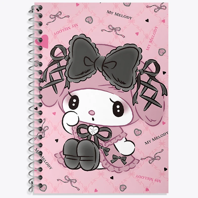 دفتر زبان دوخط 50 برگ خندالو طرح مای ملودی (My Melody) کد N9032