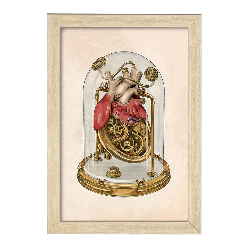 تابلو خندالو طرح قلب (Heart) کد F14031