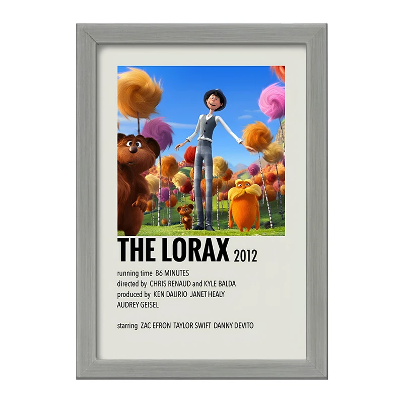 تابلو خندالو طرح لوراکس (The Lorax) کد F13260