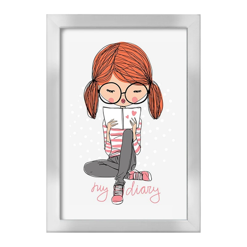 تابلو خندالو طرح دخترونه  کد 1626