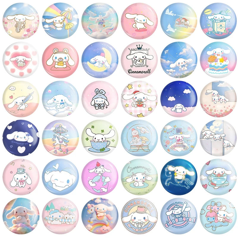 پیکسل خندالو طرح سینامورول (Cinnamoroll) کد 195 مدل بزرگ مجموعه 36 عددی