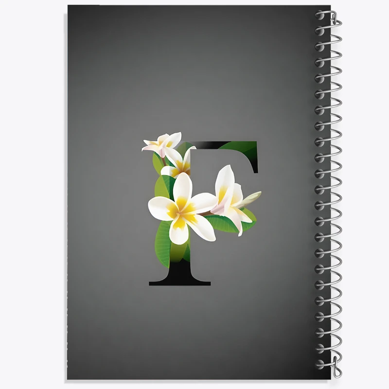 دفتر نقاشی 50 برگ خندالو طرح حرف F کد F4322