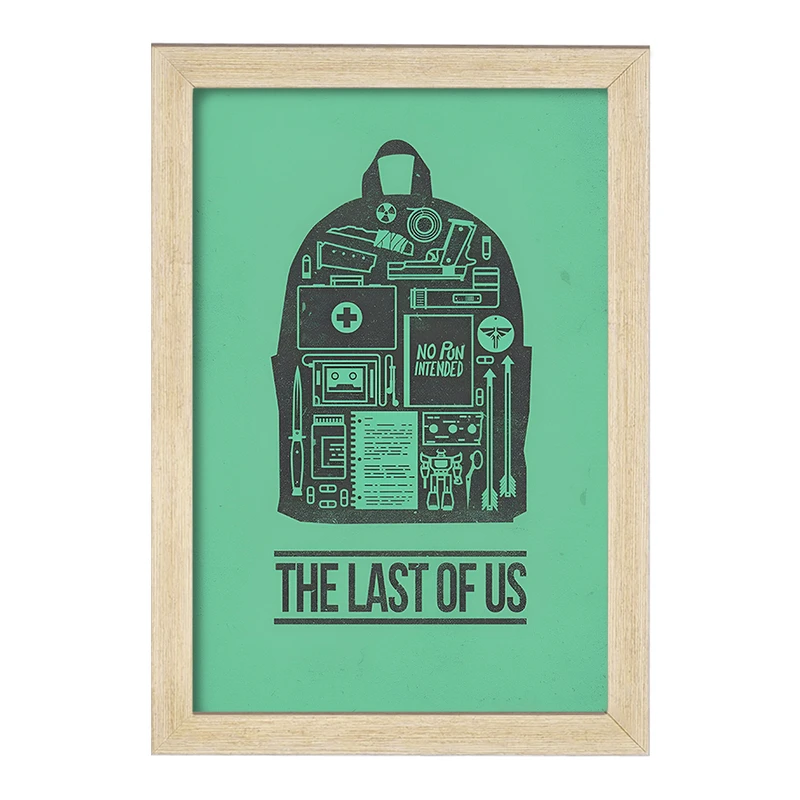 تابلو خندالو طرح لست آف آس (The Last Of Us) کد F13596